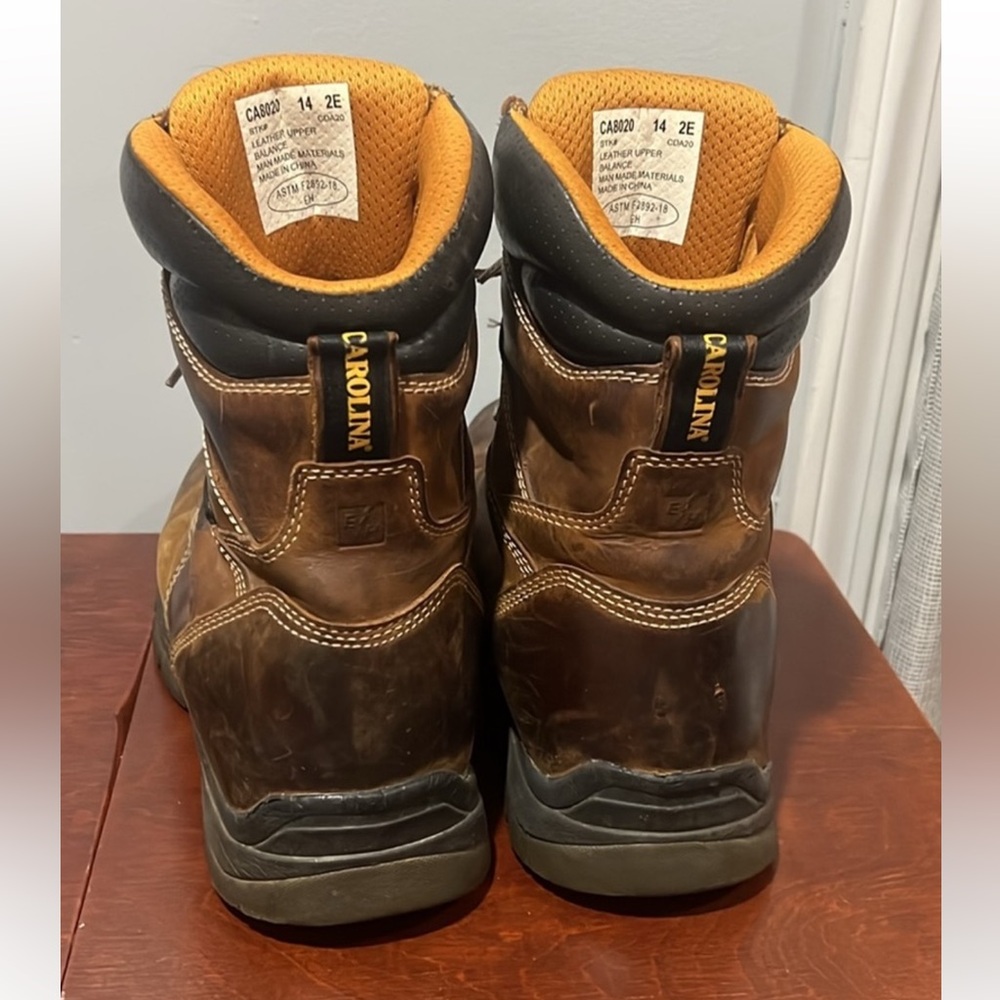 Carolina 🟤 Bruno Hi Men’s Waterproof Work Boots : built for Work size M 14